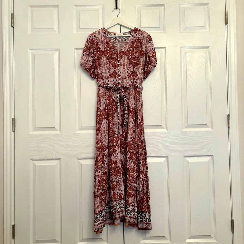 Carina Boho Maxi Dress
